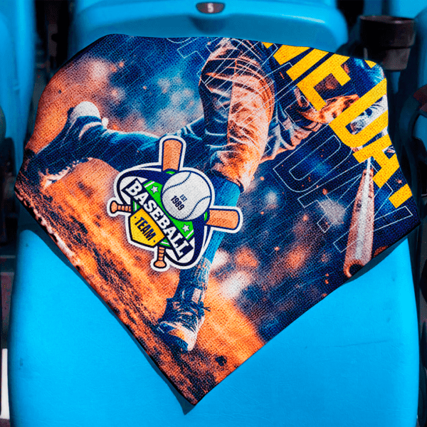 ProColor Double Sided Victory Rally Towel 11" x 18" - Image 2