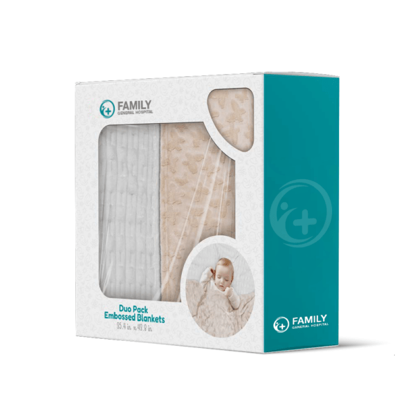 Cozy Duo Pack- Embossed Blanket