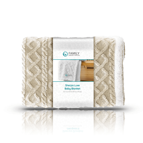 Sherpa Luxe- Baby Blanket