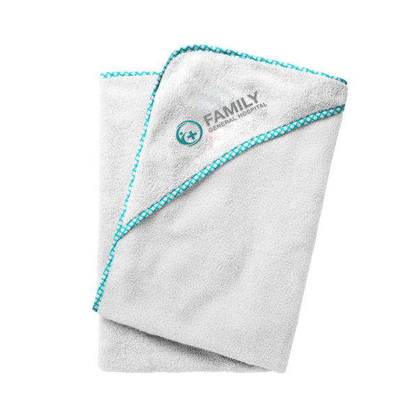 Baby Hooded- Bath Towel Set - Image 2