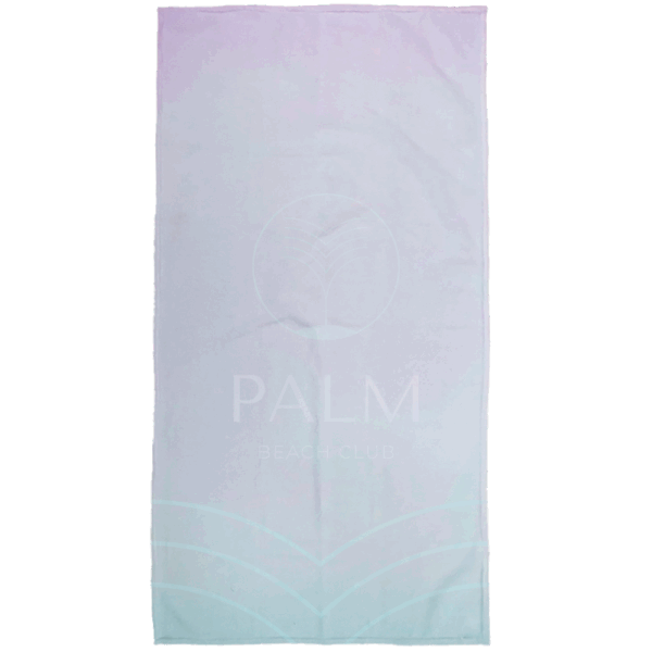 ProColor Poly Velour Heavy Beach Towel 30"x60" - Image 2