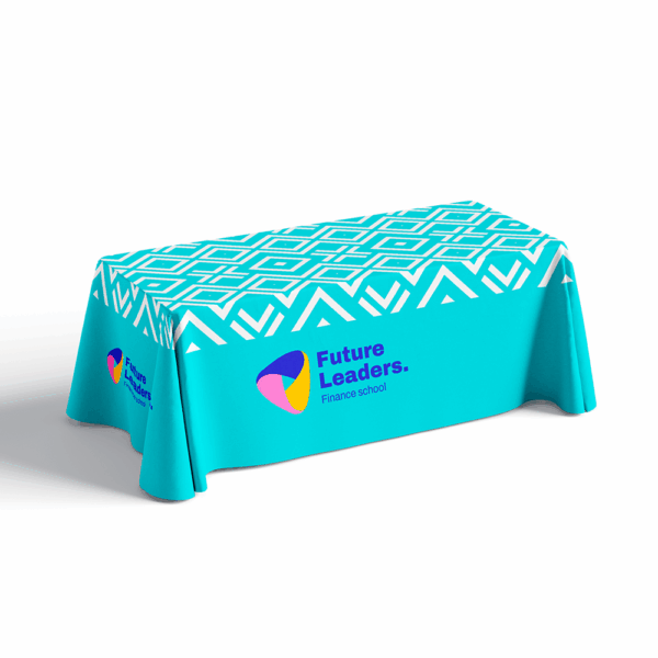 ProColor Custom Sublimated Table Cover With Full Drop 102"x60"